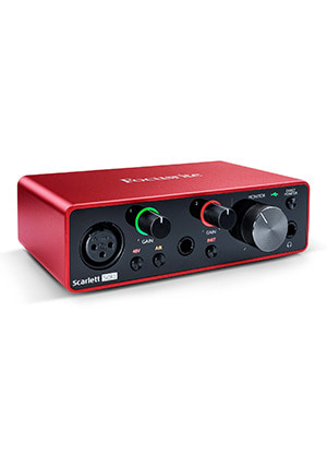 Focusrite Scarlett Solo 3rd Gen 포커스라이트 스칼렛 솔로 USB 오디오 인터페이스 3세대 (국내정식수입품)