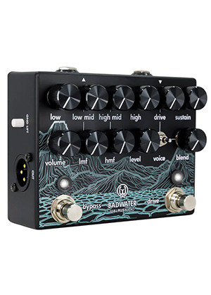 Walrus Audio Badwater Bass Preamp &amp; DI 월러스오디오 배드워터 베이스 프리앰프 디아이 (국내정식수입품)