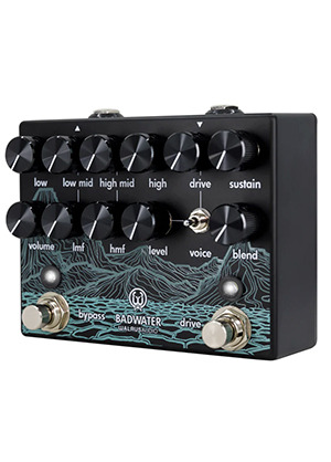 Walrus Audio Badwater Bass Preamp &amp; DI 월러스오디오 배드워터 베이스 프리앰프 디아이 (국내정식수입품)