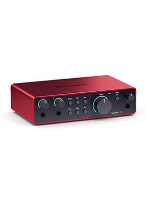 Focusrite Scarlett 2i2 4th Gen 포커스라이트 스칼렛 투아이투 USB-C 오디오 인터페이스 4세대 (국내정식수입품)