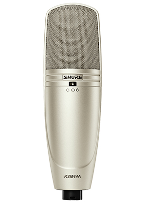 Shure KSM44A 슈어 케이에스엠포티포에이 라지 다이어프램 멀티 패턴 콘덴서 마이크 (국내정식수입품)