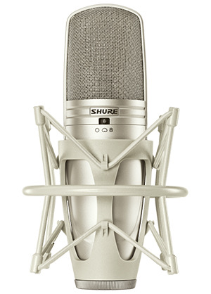 Shure KSM44A 슈어 케이에스엠포티포에이 라지 다이어프램 멀티 패턴 콘덴서 마이크 (국내정식수입품)