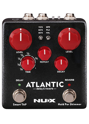 Nux NDR-5 Atlantic Delay &amp; Reverb 뉴엑스 엔디알파이브 아틀란틱 딜레이 앤 리버브 (국내정식수입품)