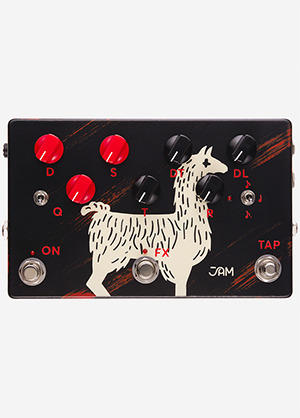 [일시품절] Jam Pedals Delay Llama Supreme 잼페달스 딜레이 라마 슈프림 (국내정식수입품)