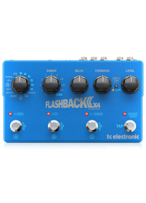 TC Electronic Flashback 2 X4 Delay And Looper 티씨일렉트로닉 플래쉬백 투 엑스 포 딜레이 앤 루퍼 (국내정식수입품)