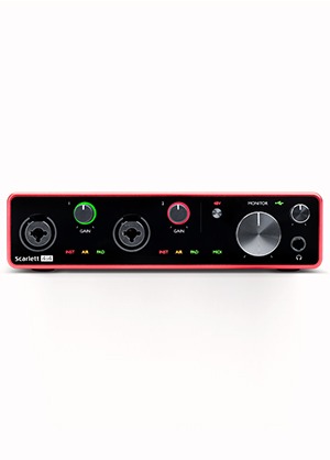 Focusrite Scarlett 4i4 3rd Gen 포커스라이트 스칼렛 포아이포 USB 오디오 인터페이스 3세대 (국내정식수입품)