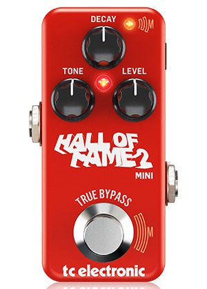 [일시품절] TC Electronic Hall of Fame 2 Mini Reverb 티씨일렉트로닉 홀 오브 페임 투 미니 리버브 (국내정식수입품)