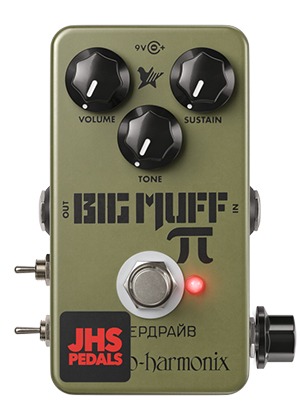 JHS Pedals EHX Green Russian Moscow Mod 제이에이치에스페달스 일렉트로하모닉스 그린 러시안 모스코 모드 (국내정식수입품)