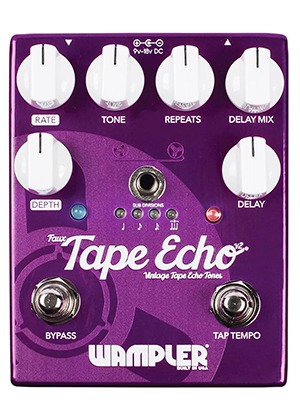 Wampler Faux Tape Echo V2 Tap Delay 웜플러 포우 테이프 에코 브이투 탭 딜레이 (국내정식수입품)