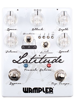 [일시품절] Wampler Pedals Latitude Tremolo Deluxe 웜플러페달스 러티튜드 트레몰로 디럭스 (국내정식수입품)