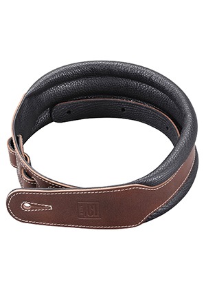 [일시품절] Stefy Line 101 Guitar/Bass Leather Strap Brown 스테피라인 원오원 기타 베이스 가죽 스트랩 브라운 (국내정식수입품)