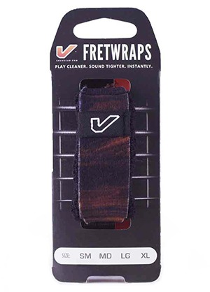 Gruv Gear FretWraps HD String Muters Walnut Medium 그루브기어 프렛랩 에이치디 스트링 뮤터 월넛 미디엄 (1개 국내정식수입품)