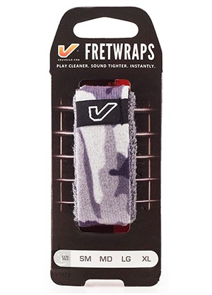 [일시품절] Gruv Gear FretWraps HD String Muters Camo Gray White Large 그루브기어 프렛랩 에이치디 스트링 뮤터 카모 그레이 화이트 라지 (1개 국내정식수입품)