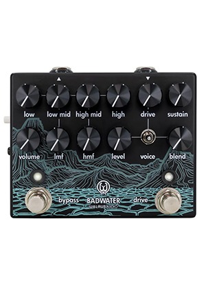 Walrus Audio Badwater Bass Preamp &amp; DI 월러스오디오 배드워터 베이스 프리앰프 디아이 (국내정식수입품)