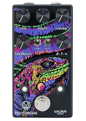 Walrus Audio Polychrome Analog Flanger 월러스오디오 폴리크롬 아날로그 플랜저 (국내정식수입품)