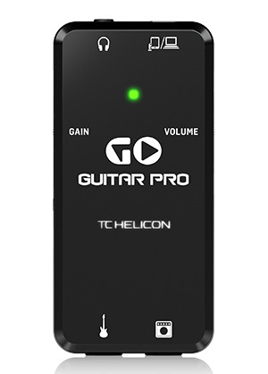 TC Helicon Go Guitar Pro 티씨헬리콘 고 기타 프로 모바일 USB 오디오 인터페이스 (국내정식수입품)