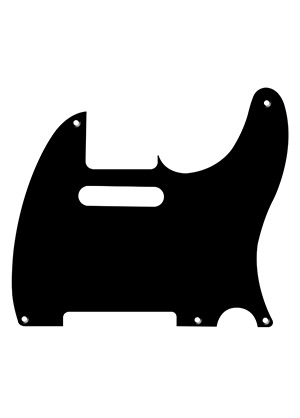 Muztek MPG-TELE 50S B1P 50s Vintage Tele Pickguard Black 뮤즈텍 빈티지 텔레 픽가드 블랙 (국내정품 당일발송)