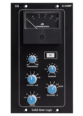 SSL G COMP Stereo Bus Compressor 에스에스엘 지컴프 스테레오 버스 컴프레서 500 시리즈 모듈 (국내정식수입품)