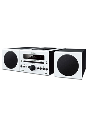 Yamaha MCR-B043 White 야마하 엠씨알 비오포티쓰리 데스크탑 마이크로 하이파이 시스템 화이트 (국내정식수입품)