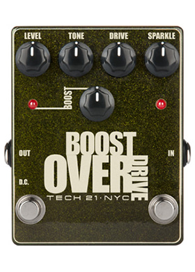 Tech 21 Boost Overdrive Metallic 테크투엔티원 부스트 오버드라이브 메탈릭 (국내정식수입품)