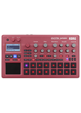 [일시품절] Korg Electribe Sampler 2S RD 코르그 일렉트라이브 샘플러 투에스 알디 뮤직 프로덕션 스테이션 (국내정식수입품)