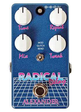 Alexander Pedals Radical Delay 알렉산더페달스 래디컬 딜레이 (국내정식수입품)