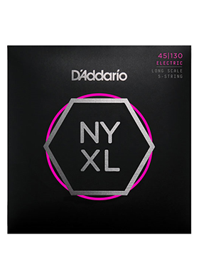 D&#039;Addario NYXL45130 Nickel Wound Long Scale 5-String Regular Light 다다리오 니켈 와운드 롱스케일 5현 베이스줄 레귤러 라이트 (045-130 국내정식수입품)