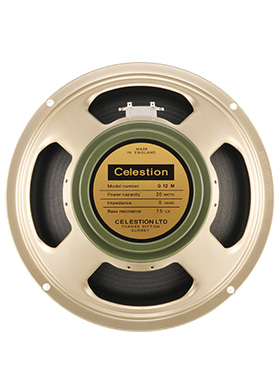 Celestion G12M Greenback 셀레스천 12인치 그린백 기타앰프 스피커 (8Ω 국내정식수입품)