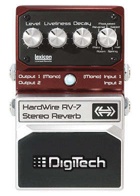 DigiTech HardWire RV-7 Stereo Reverb 디지텍 하드와이어 스테레오 리버브 (국내정식수입품)