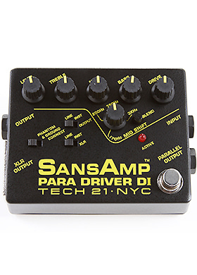 Tech 21 SansAmp Para Driver DI 테크투엔티원 산스앰프 파라 드라이버 디아이 프리앰프 (국내정식수입품)