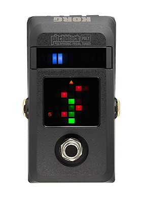 Korg PB-03 Pitchblack Poly Pedal Tuner 코르그 피치블랙 폴리 페달 튜너 (국내정식수입품)