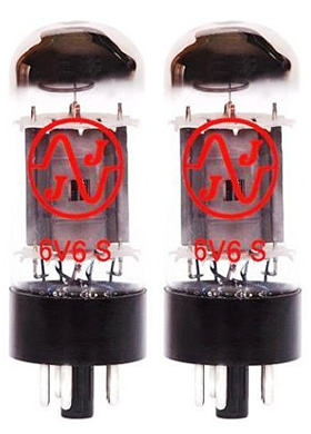 [일시품절] JJ Electronic 6V6 S Pair Matched Power Vacuum Tube 제이제이일렉트로닉 페어 매칭 파워앰프 진공관 (2개/1세트 국내정식수입품)