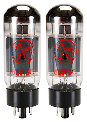 [일시품절] JJ Electronic 6L6 GC / 5881 Pair Matched Power Vacuum Tube 제이제이일렉트로닉 페어 매칭 파워앰프 진공관 (2개/1세트 국내정식수입품)