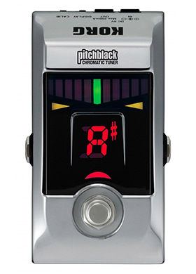 Korg PB-01 Pitchblack Choromatic Pedal Tuner Reflective Chrome 코르그 피치블랙 페달 튜너 리플렉티브 크롬 한정판 (국내정식수입품)