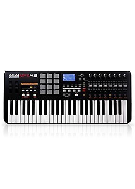 Akai MPK49 Performance Controller With 12 MPC Drum Pads 아카이 엠피케이포티나인 49건반 퍼포먼스 컨트롤러 드럼패드 (국내정식수입품)