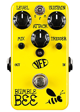 VFE Pedals Bumblebee Optical Compress + Swell 브이에프이 범블비 옵티컬 컴프레스 스웰 (국내정식수입품)