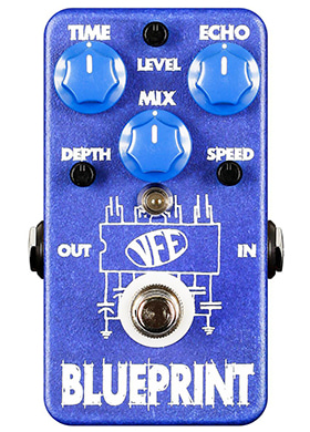 VFE Pedals Blueprint Analog-Voiced Delay 브이에프이 블루프린트 아날로그 보이스 딜레이 (국내정식수입품)