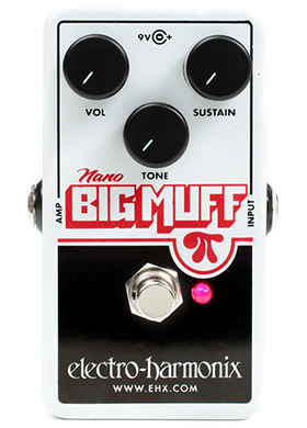 [일시품절] Electro-Harmonix Nano Big Muff Pi 일렉트로하모닉스 나노 빅 머프 파이 디스토션 퍼즈 오버드라이브 (국내정식수입품)