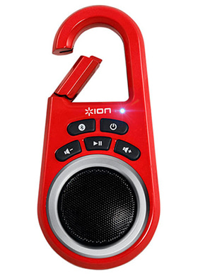 Ion Clipster Wireless Clip Speaker Red 아이온 클립스터 와이어리스 클립 스피커 레드