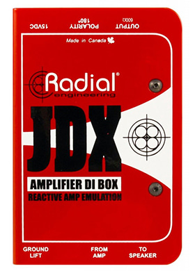 Radial JDX 레디얼 제이디엑스 리액터 앰프 다이렉트 박스 (국내정식수입품)