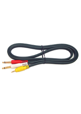 SG Electronics SA42N30 3.5&quot; Stereo Pin to 1/4&quot; TS Stereo Cable 에스지일렉트로닉스 스테레오 핀 55 스테레오 케이블 (핀,TSx2,3m 국내정품 당일발송)