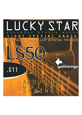 Gallistrings LS50 Phosphore Bronze Light Special 갈리스트링스 파스퍼 브론즈 라이트 스페셜 어쿠스틱 기타줄 (011-052 국내정식수입품)