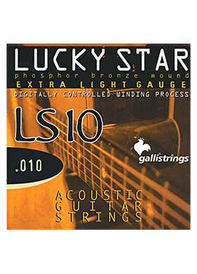 Gallistrings LS10 Phosphore Bronze Extra Light 갈리스트링스 파스퍼 브론즈 어쿠스틱 기타줄 엑스트라 라이트 (010-047 국내정식수입품)