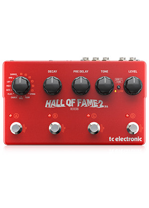 TC Electronic Hall Of Fame 2 X4 Reverb 티씨일렉트로닉 홀 오브 페임 투 엑스 포 리버브 (국내정식수입품)