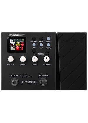 Nux MG-300 Modeling Guitar Processor 뉴엑스 모델링 기타 프로세서 컴팩트 IR 멀티 이펙터 (국내정식수입품)