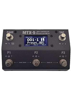 MusicomLAB MTX-5 MIDI Controller 뮤지콤랩 엠티엑스 파이브 미디 컨트롤러 (국내정품)