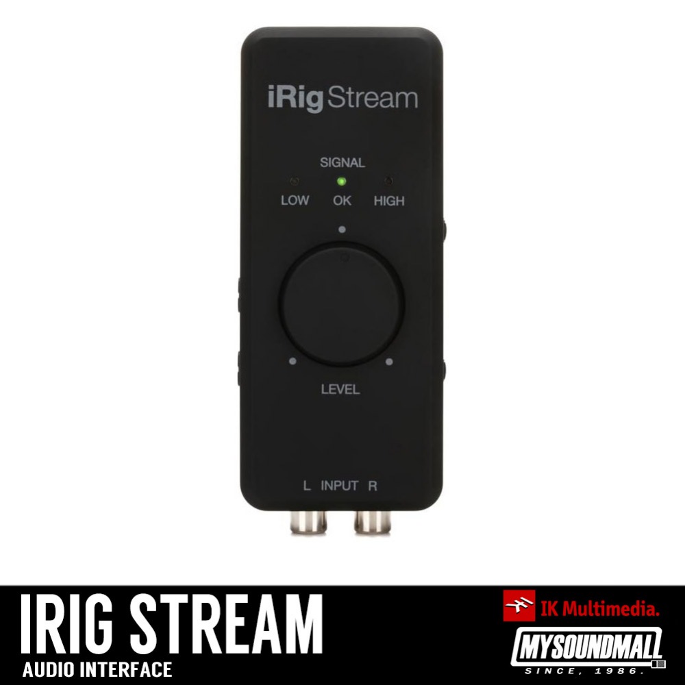 IK MULTIMEDIA - iRIG STREAM 인터넷방송, 유튜브 스트리밍 장비, 교회유튜브 방송