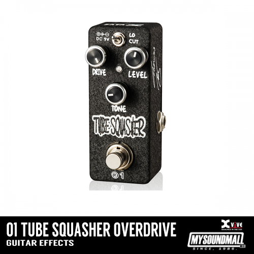 Xvive - O1 Tube Squasher Overdrive 기타 이펙터