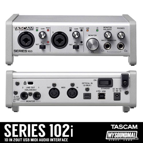 TASCAM - SERIES 102i