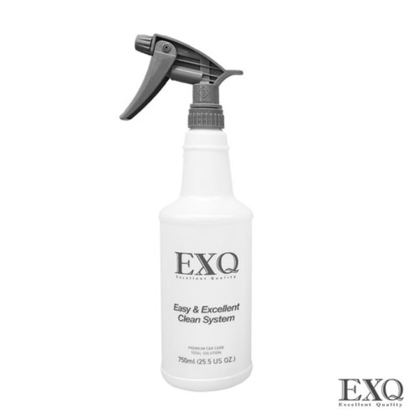 EXQ 디테일 트리거 보틀 750ml 1개 SN9365 내산염기 용기